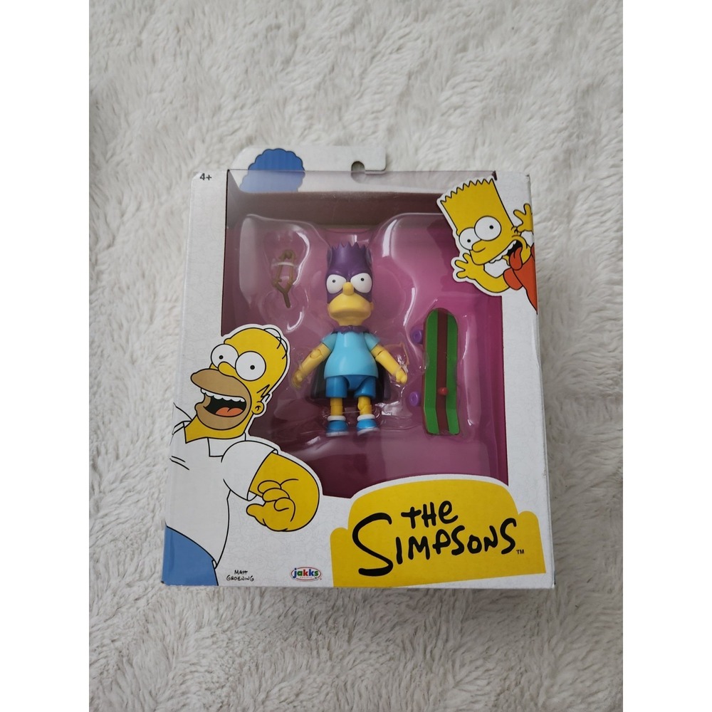The Simpsons Bartman Action Figure Jakks Pacific NEW in Box Collectible Toys 6"
